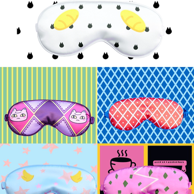 JOJO的奇妙冒险同人睡眠遮光眼罩二次元周边sbr乔尼飙马野郎