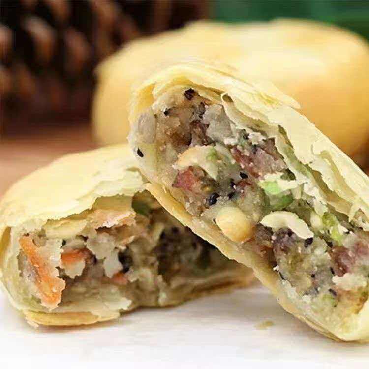 老式木糖醇酥皮五仁月饼6/30个