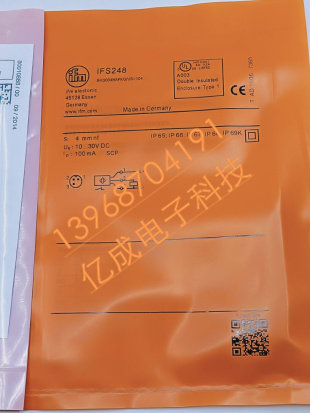 全新易福门接近开关IFS245 IFS246 IFS247 IFS248 IFS249 IFS250