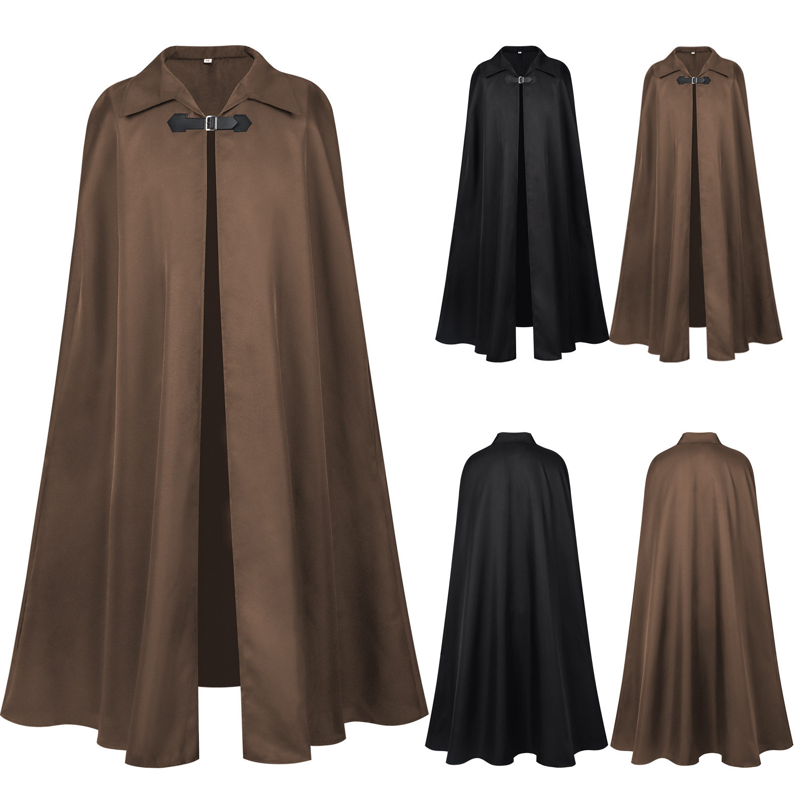 跨境万圣节复古暗黑哥特斗篷外套披风中世纪无帽披肩巫师牧师袍,女装/女士精品,其它制服/套装,淘宝优惠券,粉丝福利购,淘宝优惠卷