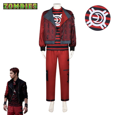 Zombies僵尸高校4cosplay服装万圣节角色扮演外贸维克多美剧套装