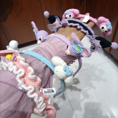 针织可爱发箍的