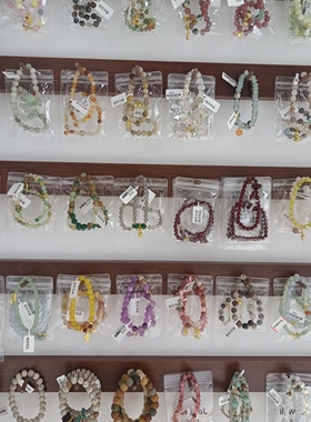 天然石手链女款单圈手串送女友送闺蜜礼物自选