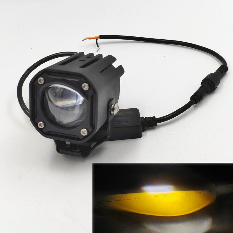 摩托车远近光LED激光炮LED射灯