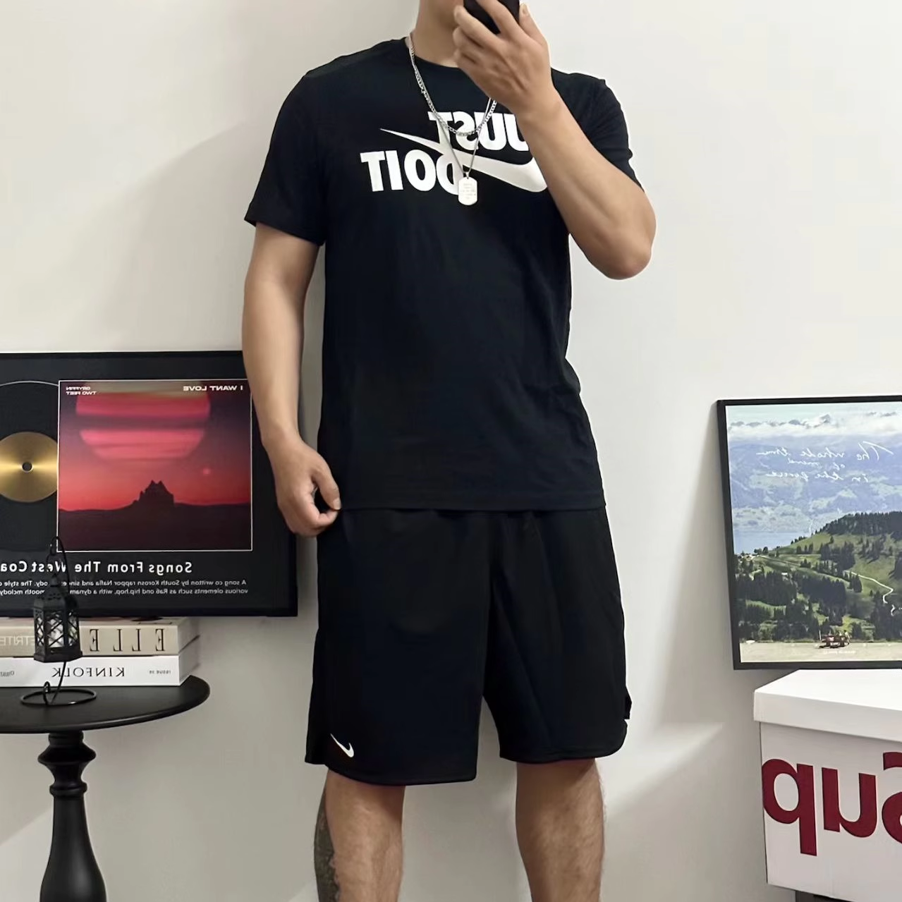 Nike2025夏季新款透气休闲T恤