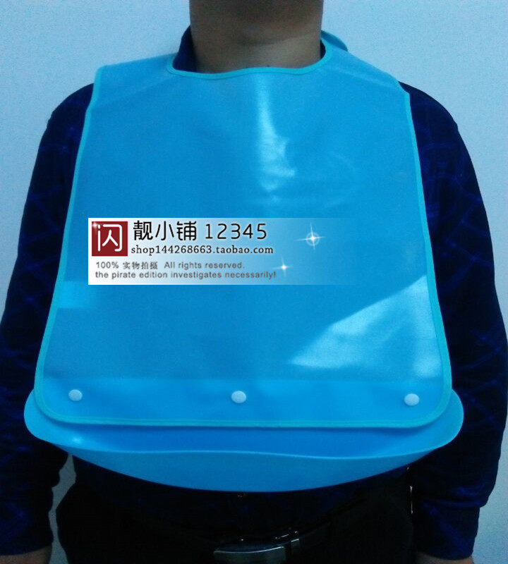 成人围嘴饭兜老人口水巾围嘴老年人吃饭围兜防水大号食饭兜口水兜