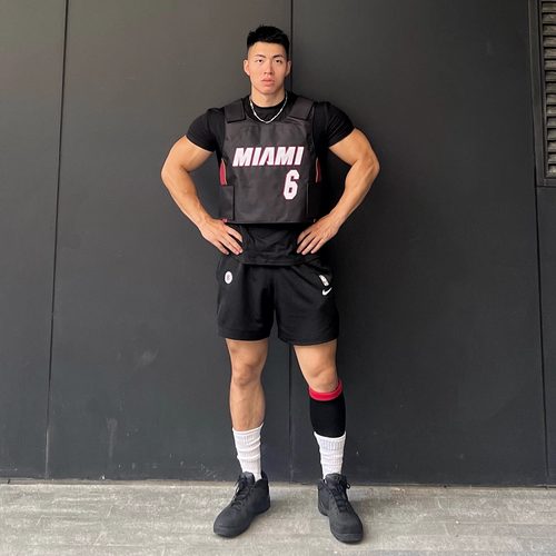 改装美潮战术马甲球衣詹姆斯热火