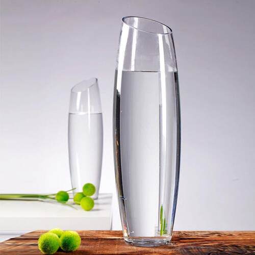 特大号富贵竹花瓶玻璃透