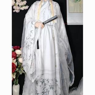 九耀日原创汉服【星辰】印花明制披风交领放量大日常男女同款爆款