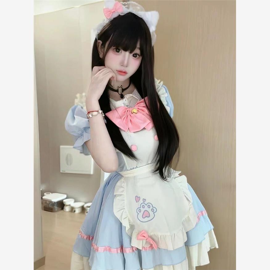 可爱大码猫咪女仆Lolita