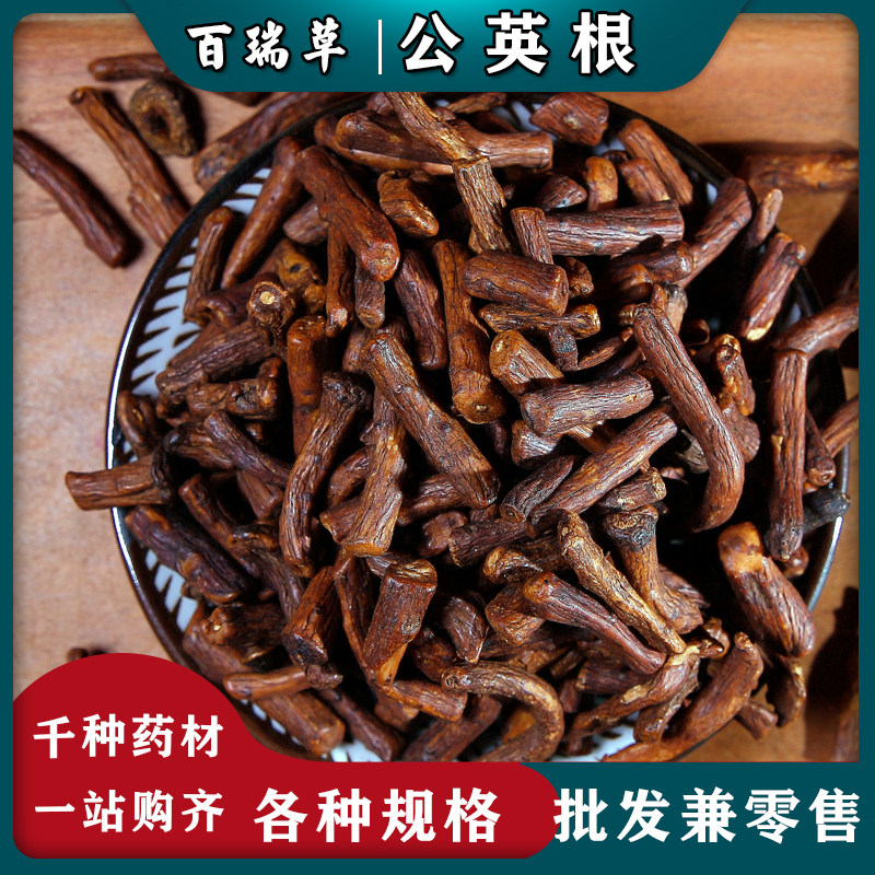 【百瑞草】炒熟干蒲公英婆婆丁泡水薄公英的根茶 中药材