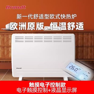 法国白朗N22D新款取暖器家用循环升温供暖电暖气欧式快热炉取暖