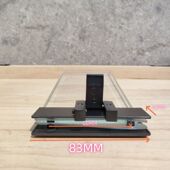 淋浴房配件 移门隔断开孔推拉门锁 玻璃门锁