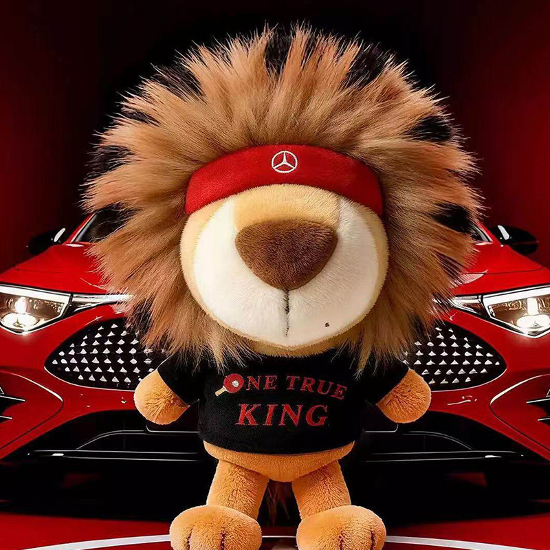 小狮子毛绒公仔包包挂件高级感小众汽车钥匙扣小玩偶配饰书包挂饰
