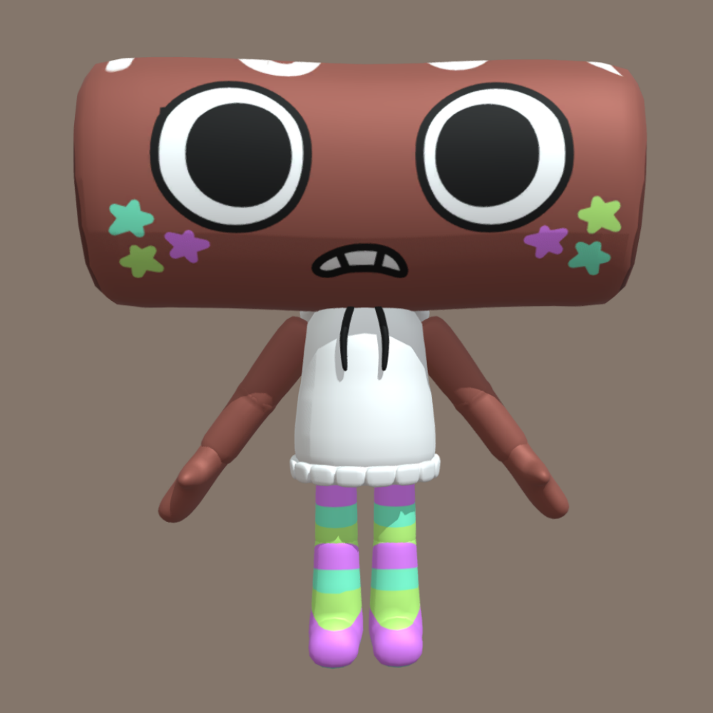 3D模型Cosmo丹迪世界-Dandys World fbx原始格式 /usdz /gltf/glb