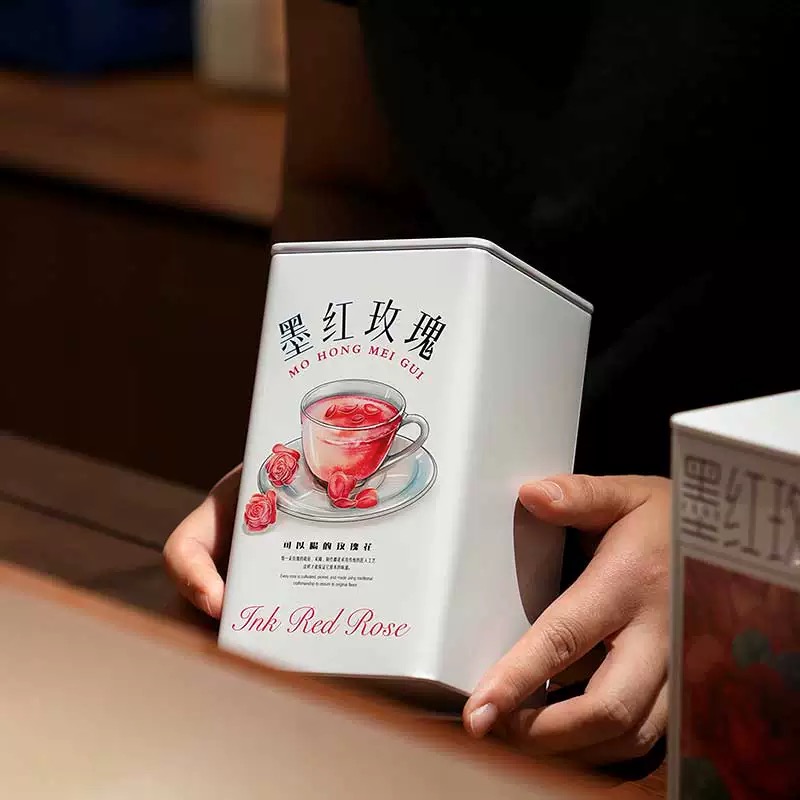 墨红玫瑰花茶官方旗舰店正品大朵冻干花茶女养生茶包泡水云南特产