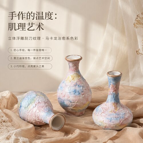 源头工厂景德镇陶瓷花瓶摆摊同款