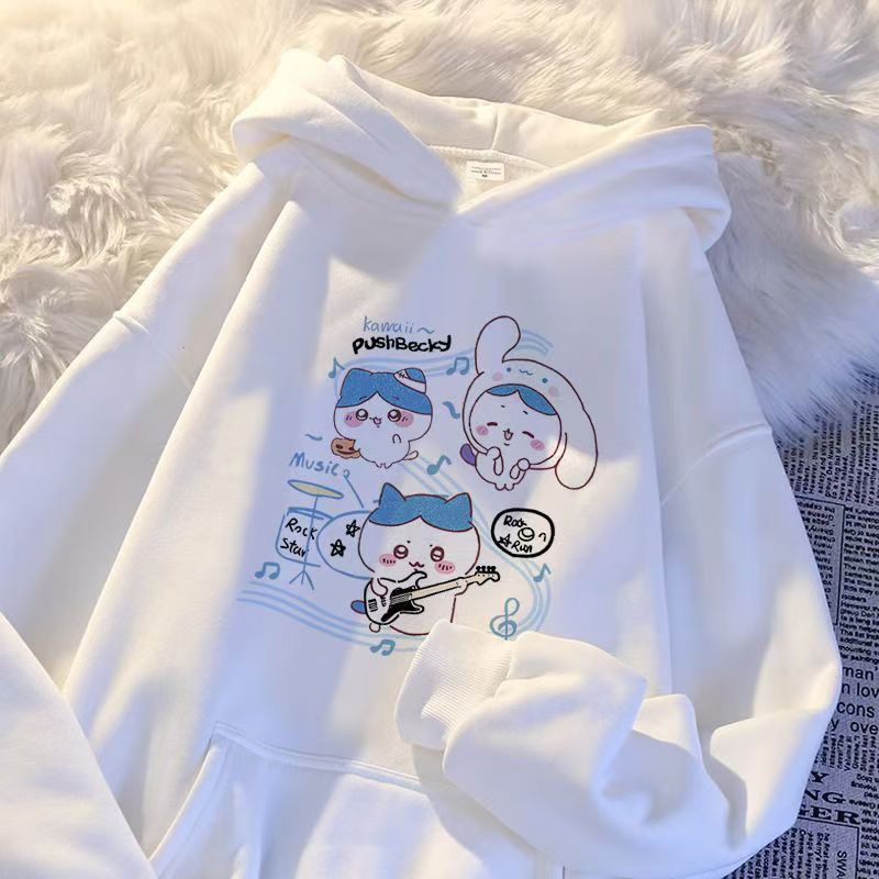 男女童秋冬银狐绒连帽加绒卫衣2025新款百搭宽松中大童学生卫衣