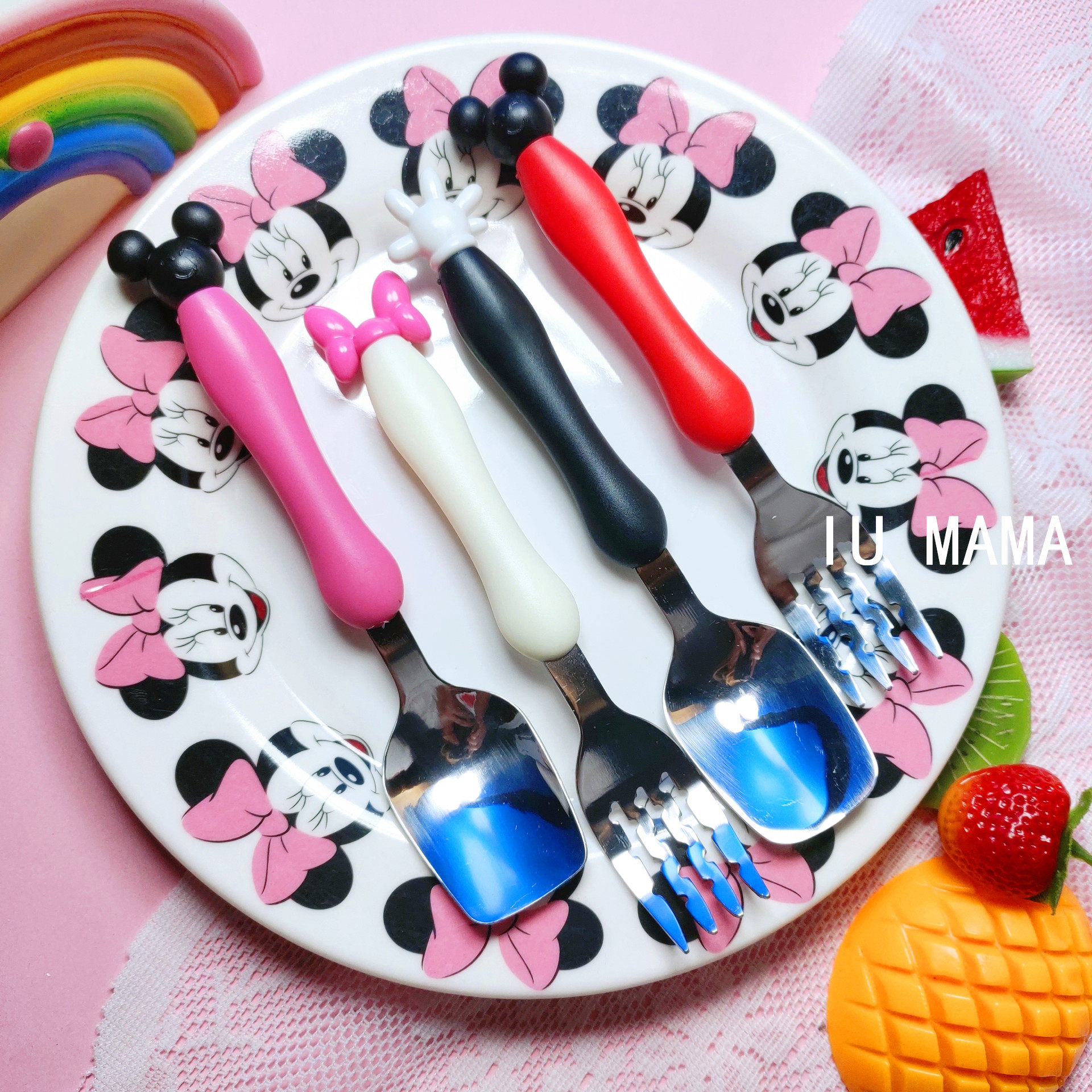 儿童餐具套装叉子勺子吃饭辅食