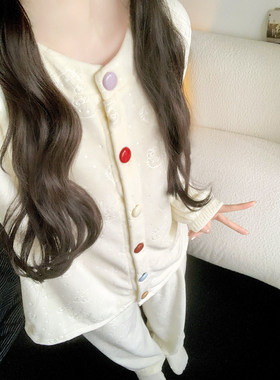 hellokitty猫多巴胺长袖睡衣女款秋冬季甜美保暖加厚海岛绒家居服