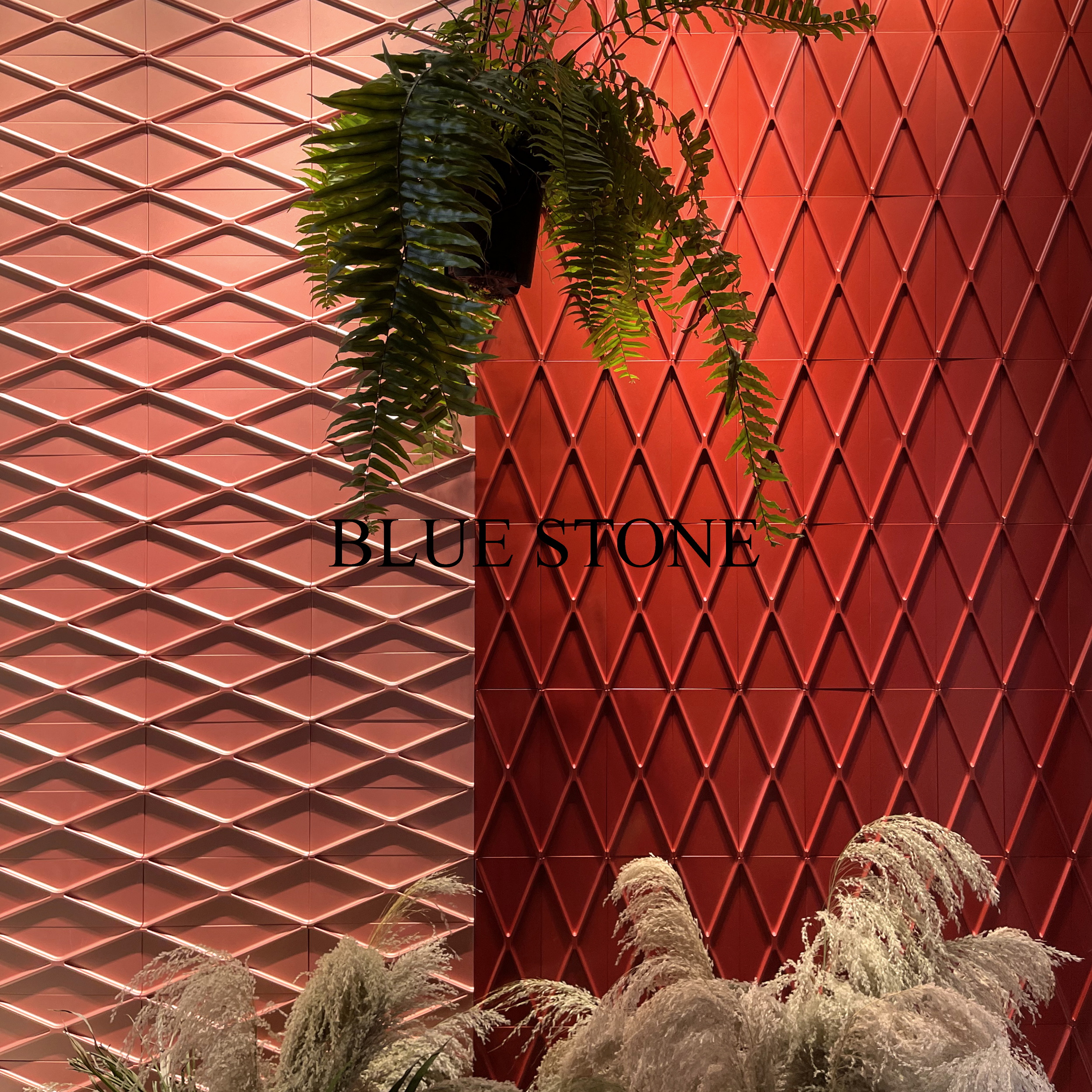 3D水泥砖背景墙新材料艺术手工砖