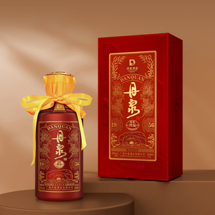 【酒厂直营】丹泉53度陈酿系列青云 鸿运酱香型白酒礼盒装500mL