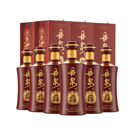 【酒厂直营】丹泉53度洞藏10酱香型纯粮固态白酒500ml*6整箱送礼