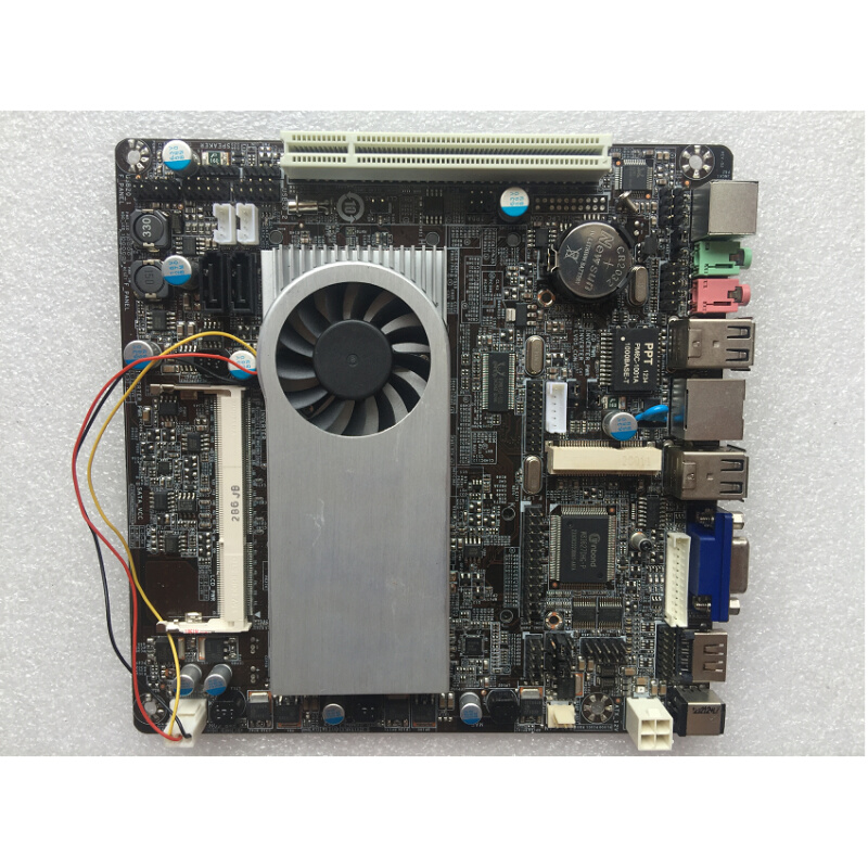 议价直拍不发：拆机超薄17*17主板 U-TD2550G-W 2550CPU 12V POS