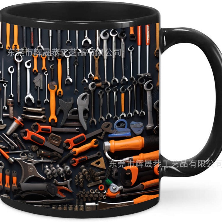 2024外贸新款Tools机械师Tool工具箱Box陶瓷马克杯子Mechanic Set