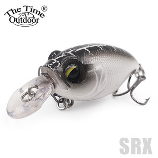 乐探 SRX40浮水摇滚小胖子米诺路亚套装 4cm8g内置滚珠鲈鱼翘嘴饵
