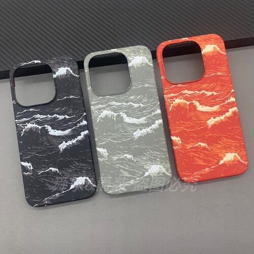 玄海浪一加15手机壳适用凯夫拉1+15碳纤维一加十五超薄轻oneplus15无边框半包硬壳磨砂时尚浮雕大孔保护套外5