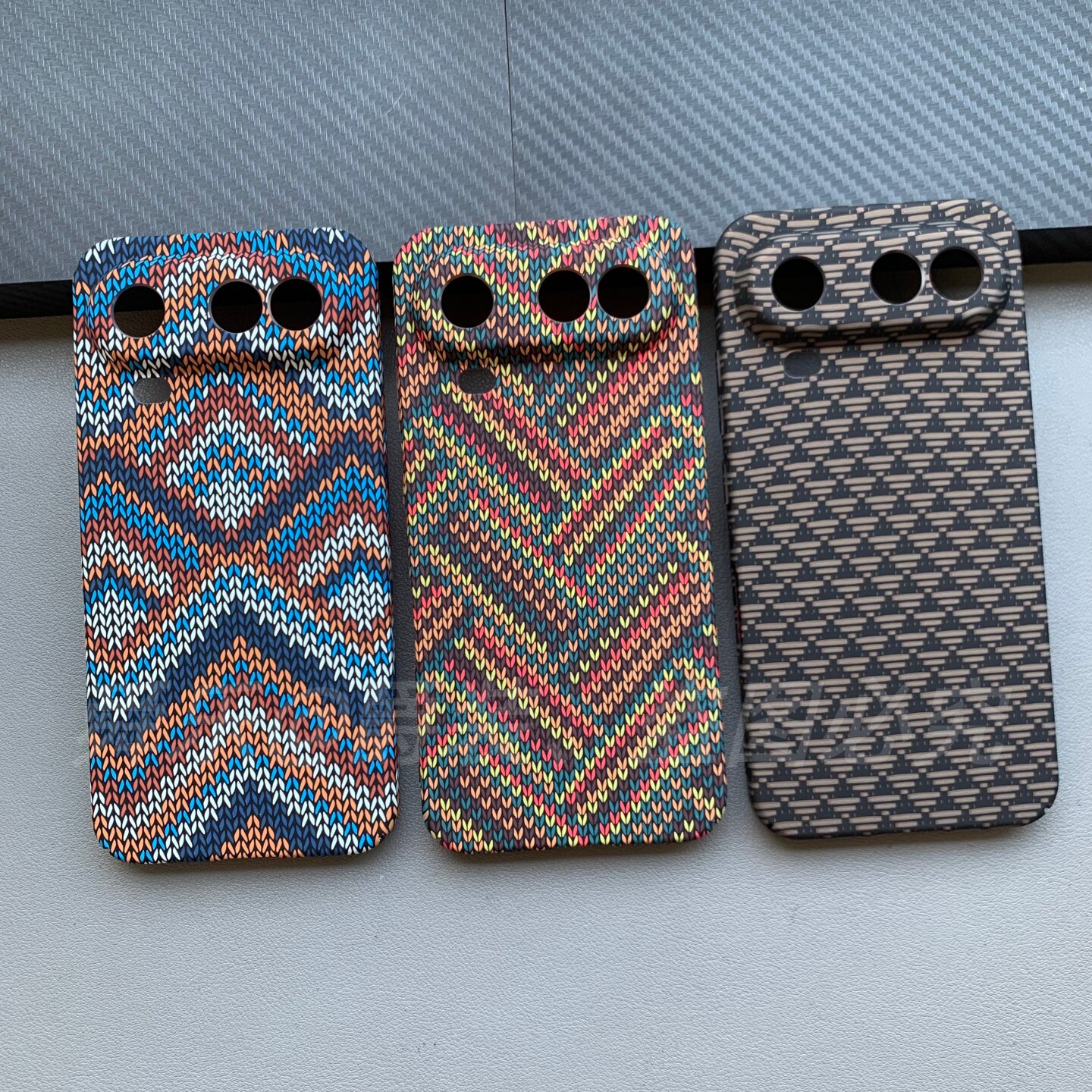 夜光华为荣耀magic8ProAir手机壳适用碳纤维凯夫拉纹理超