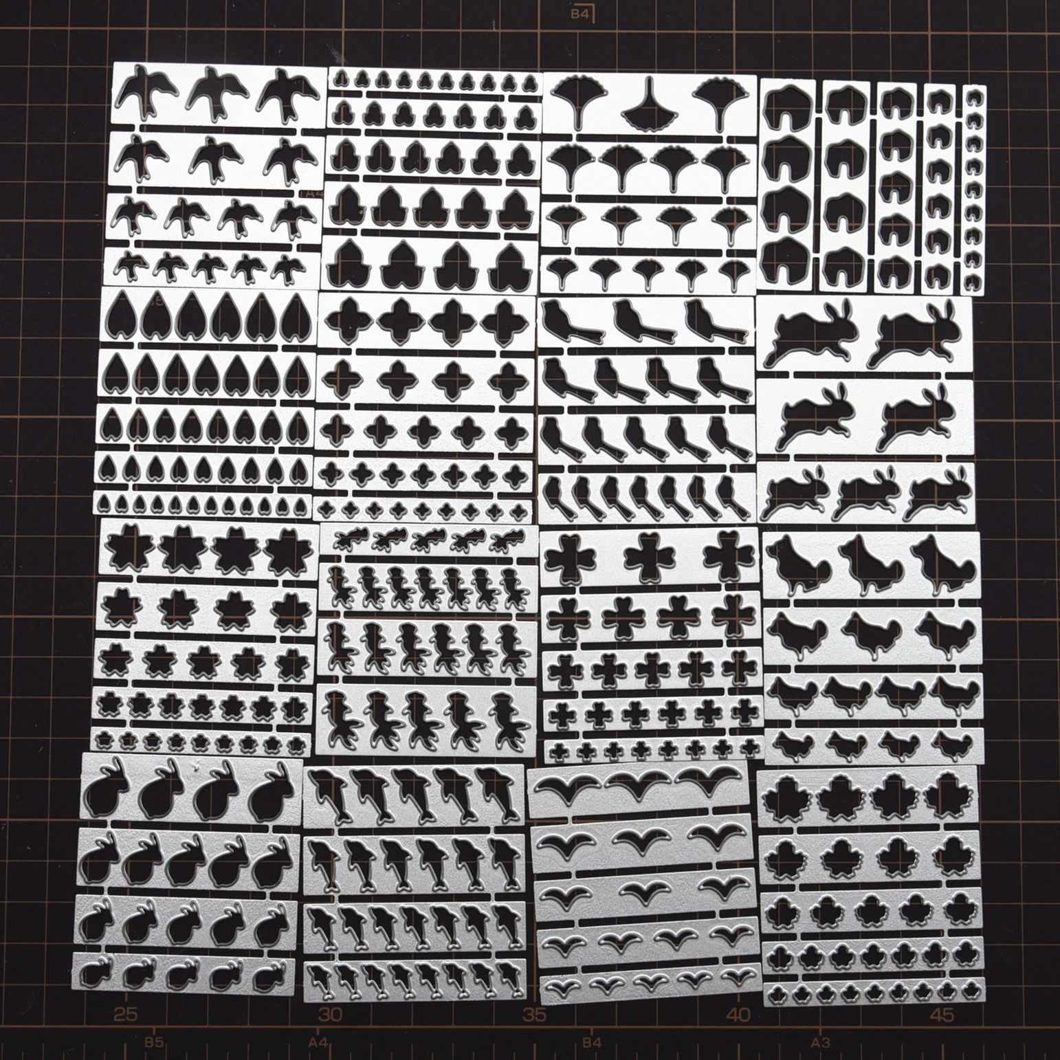 超轻粘土软陶常用图形碳钢模金鱼枫叶银杏樱花瓣粘土diy碳钢压模