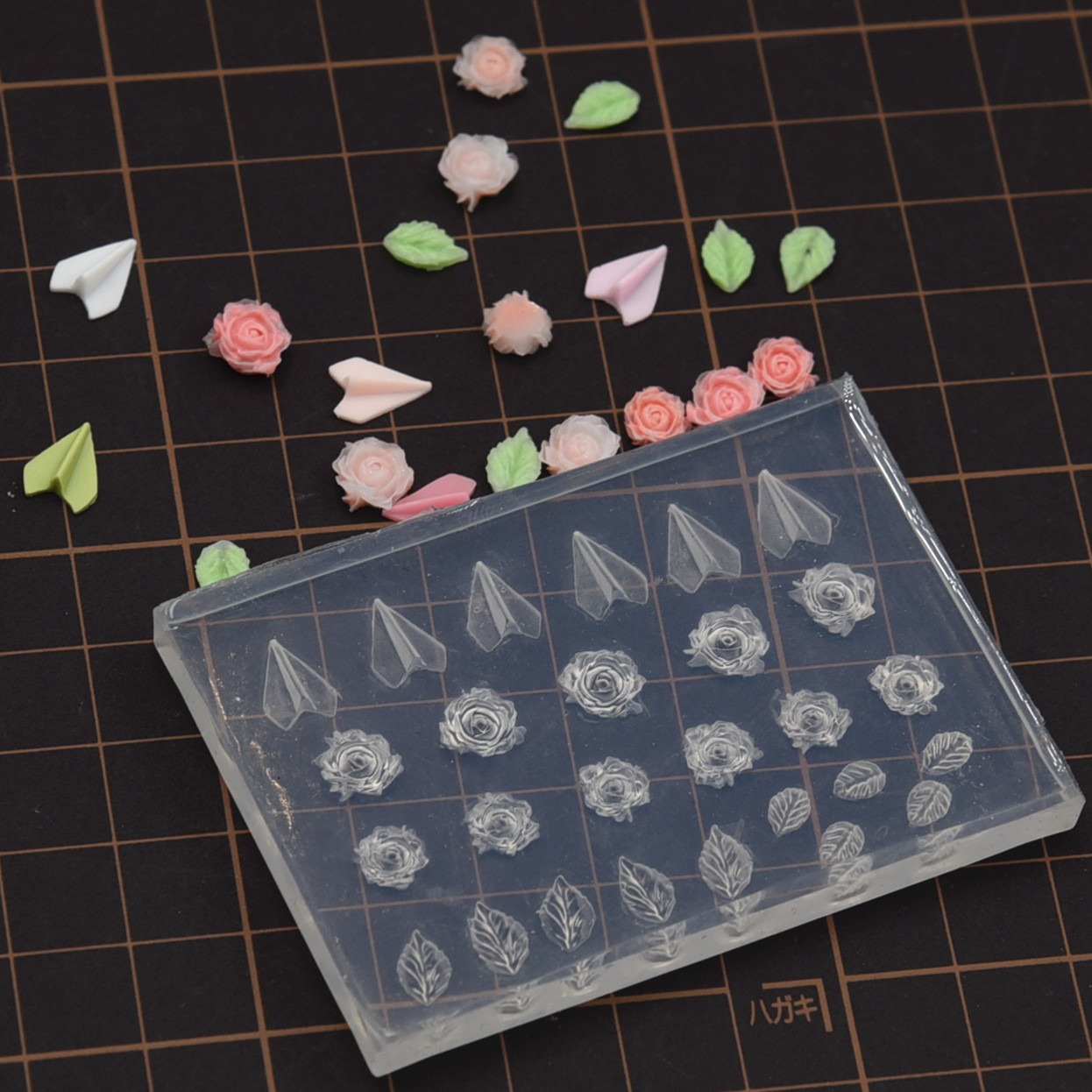 树脂粘土纸飞机制作diy硅胶模具