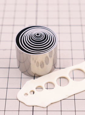 手工粘土软陶人偶不锈钢圆形切压模服饰装饰切圆树脂粘土切圆工具
