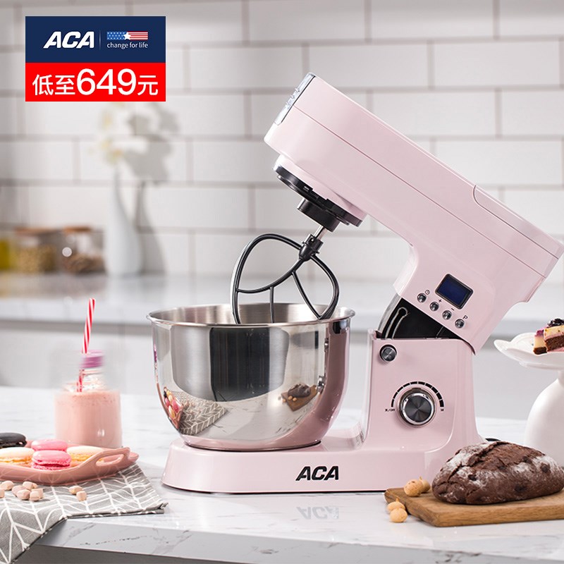 ACA/ ºÍÃæ»ú¼ÒÓÃÉÌÓóøÊ¦»úСÐͽÁ°èÈàÃæ»úÈ«×Ô¶¯ÁÏÀí»ú