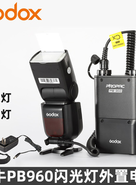 GODOX神牛 AD360II AD200proII V1pro闪光灯PB960外置电源电池盒
