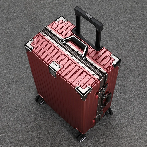 Бордовый чемодан для невесты для путешествий, для подружки невесты