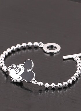 纯银日韩风ins圆珠链新品