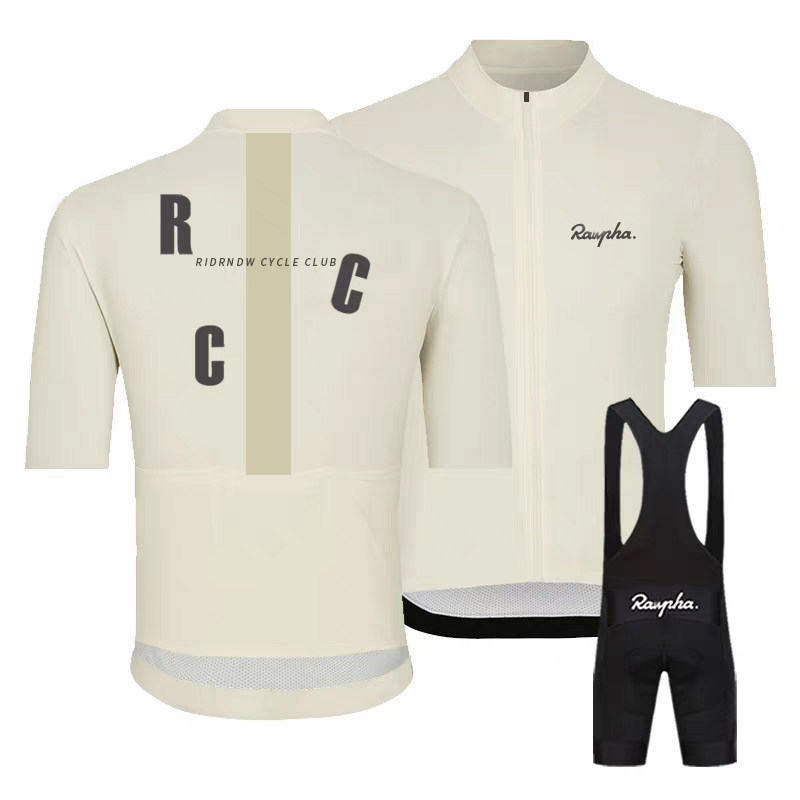 RCC Raplna 骑行服短袖套装牛奶丝透气速干男女上衣公路车骑行裤