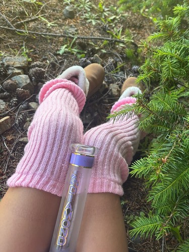 Y2kslut外贸ins个性小众时髦复古美式保暖针织袜套腿套堆堆袜子