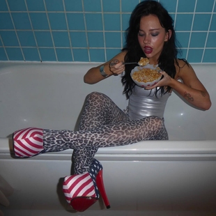 y2kslut欧美性感美式 袜打底袜丝袜女 复古小众豹纹印花丝袜连裤