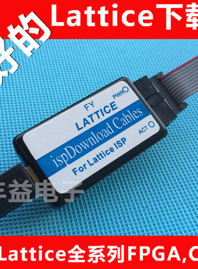 lattice下载线 HW-USBN-2A ispdownload cpld/fpga 送飞线