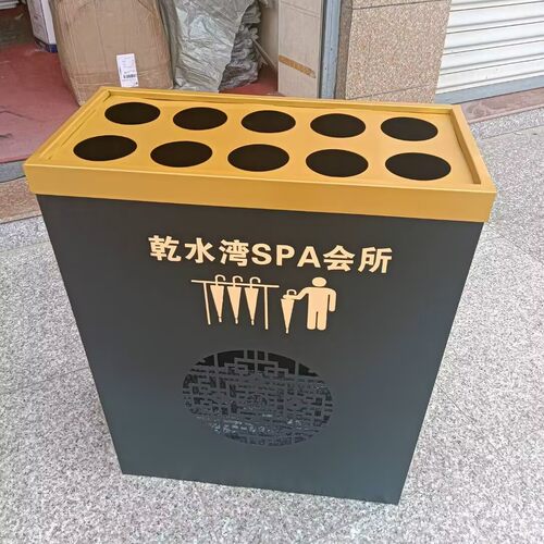 铁艺售楼处办公超市挂伞神器雨桶