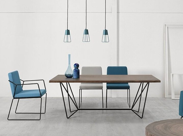 北欧实木餐桌椅组合长方形现代简约客厅饭桌复古铁艺办公桌书桌,住宅家具,实木餐桌,淘宝优惠券,粉丝福利购,淘宝优惠卷