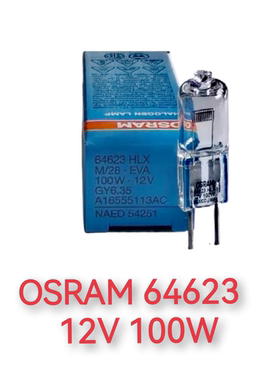 OSRAM欧司朗64623HLX12V100WGY6.35无影灯显微镜灯泡仪器灯泡光源