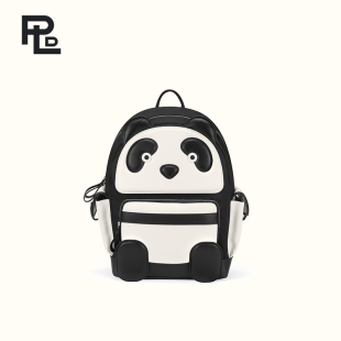 保兰德PLD开学季 友谊使者双肩包可爱熊猫背包高中初中学生书包
