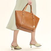 保兰德PLD真皮包包女款 贝壳托特包通勤大容量单肩包手提包