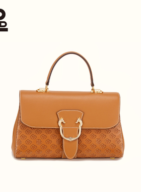 保兰德PLD官方好礼真皮包包女通勤马头磁扣锁邮差包斜挎包手提包