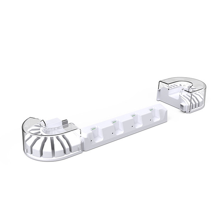 스위치 OLED 호스트 냉각 팬 NS 조이콘 핸들 브래킷 스탠드 충전대[게임 카드 보관 포함]